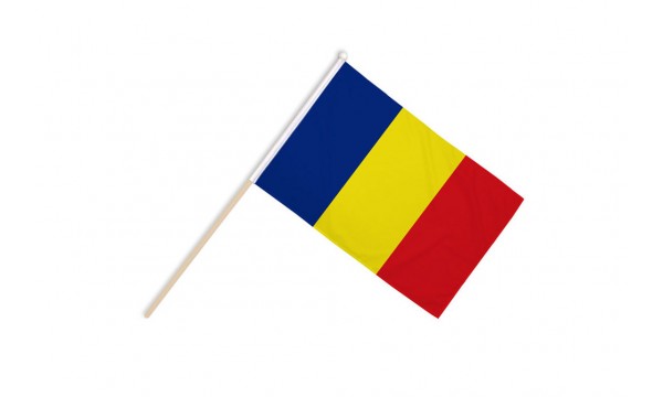 Romania Hand Flags
